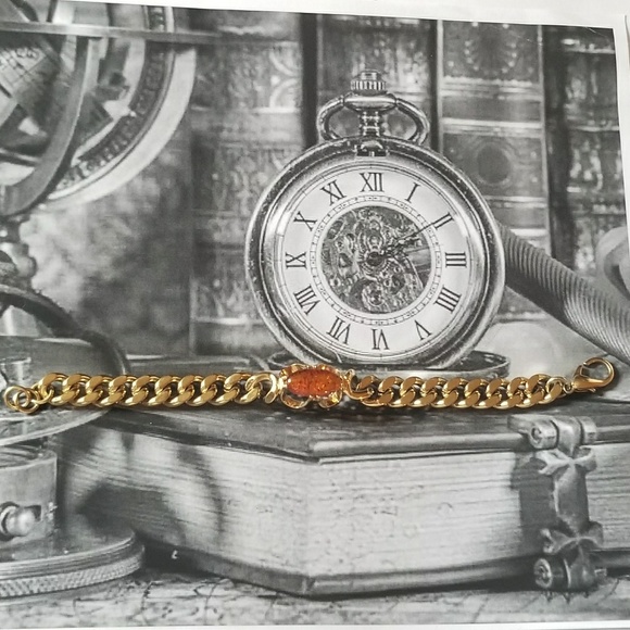 Beautiful VTG Genuine Amber Bracelet - Picture 6 of 8